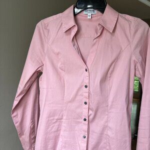 Express - Cotton pink Button up